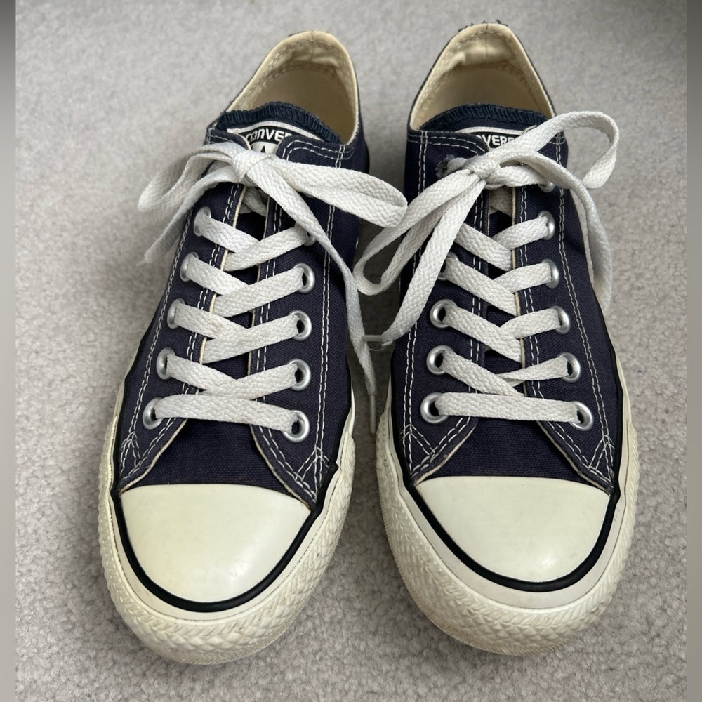 Converse Chuck Taylor All Star Low Top Navy sz 6.5 Unisex Canvas Shoes Sneakers